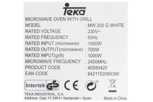 Lò Vi Sóng Teka MW 200 G 40590420 - 7