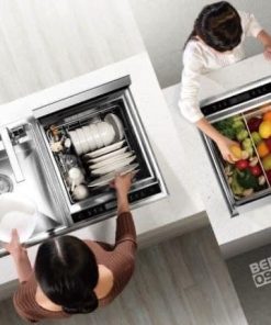 Máy Rửa Chén Kết Hợp Chậu Rửa Chén KAFF KF-SWM6 - 43