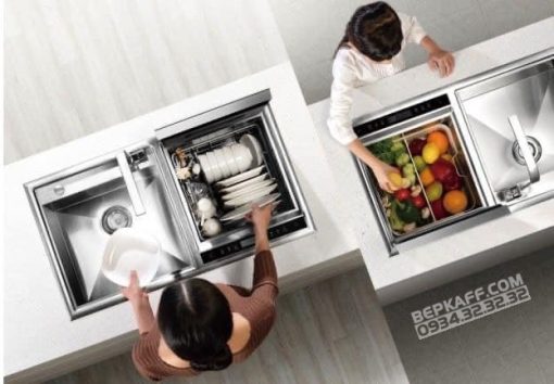 Máy Rửa Chén Kết Hợp Chậu Rửa Chén KAFF KF-SWM6 - 8