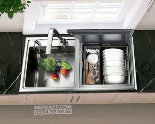 Máy Rửa Chén Kết Hợp Chậu Rửa Chén KAFF KF-SWM6 - 12