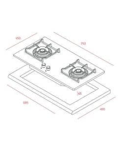 Bếp Gas Teka GVI 75 2G AI AL 2TR - 24 Bếp Gas Teka GVI 75 2G AI AL 2TR - 23