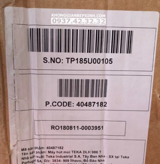 Máy Hút Mùi Áp Tường Teka DLH 786 T 40487181 - 7