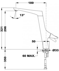 Vòi rửa chén Teka SN 915 116030030 - 5