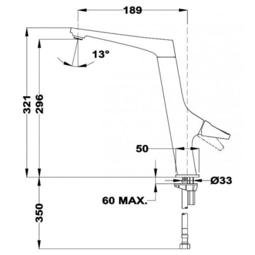 Vòi rửa chén Teka SN 915 116030030 - 3