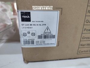 Bếp Gas Teka GT LUX 86 3G AI AL 40240302 - 23
