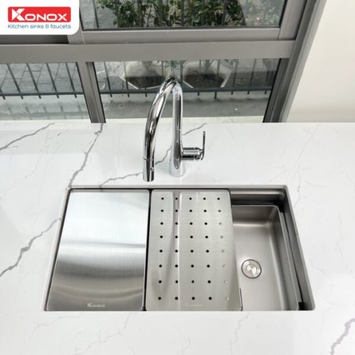 Chậu rửa bát Konox KN7644SU DEKOR - 3