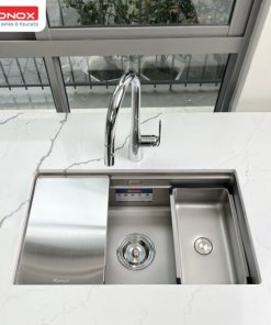 Chậu rửa bát Konox KN7644SU DEKOR - 44 Chậu rửa bát Konox KN7644SU DEKOR - 43