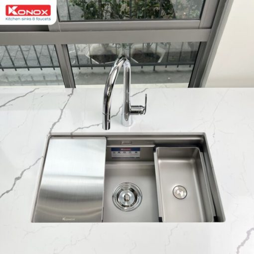 Chậu rửa bát Konox KN7644SU DEKOR - 5