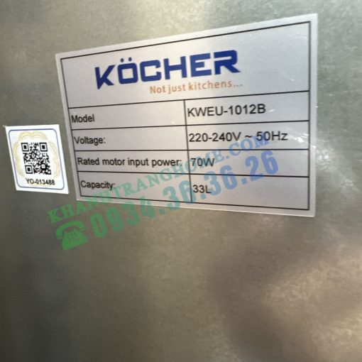 TỦ RƯỢU VANG KOCHER KWEU-1012B - 23