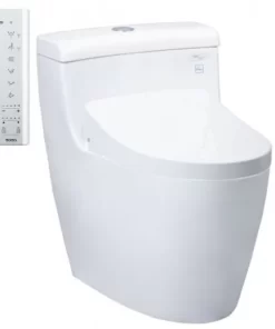 Bồn Cầu Điện Tử TOTO MS636CDRW12#XW Kèm Nắp Rửa Điện Tử WASHLET (Loại Giấu Dây) Dòng S7 – TCF4911EZ (220V)
