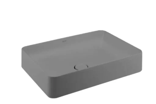Chậu Rửa Lavabo COTTO C00342 MSL Đặt Bàn Màu Xám - 3