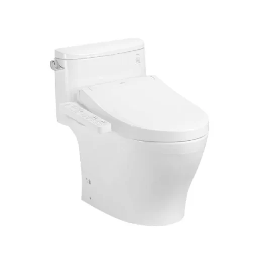 Bồn Cầu Điện Tử TOTO MS887CRW17#XW Kèm Nắp Rửa Điện Tử WASHLET (Loại Giấu Dây) Dòng C2 – TCF23460AAA (220V) - 1