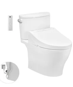 Bồn Cầu Điện Tử TOTO CS767RW14#XW Kèm Nắp Rửa Điện Tử WASHLET Dòng C5 – TCF24410AAA (220V) - 9