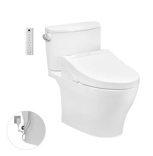 Bồn Cầu Điện Tử TOTO CS767RW14#XW Kèm Nắp Rửa Điện Tử WASHLET Dòng C5 – TCF24410AAA (220V) - 3