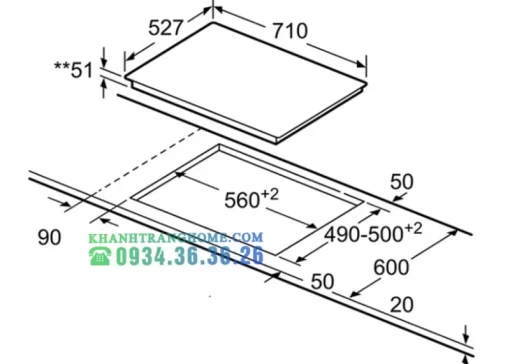 Bếp từ Bosch HMH.PVS775FC5E - 3
