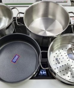BỘ NỒI ĐUN LORCA TA-5012 TITANIUM - 11 BỘ NỒI ĐUN LORCA TA-5012 TITANIUM