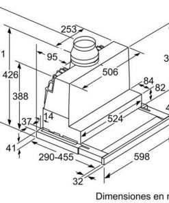 Máy hút mùi âm tủ Bosch DFS067K51 60cm - 5 BOSCH DFS067K51