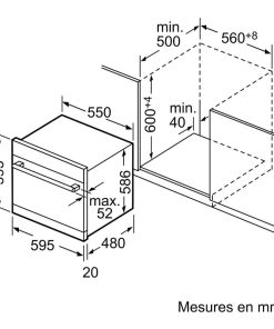Máy rửa bát Bosch SCE52M75EU Series 6 - 85 BOSCH SCE52M75EU SERIES 6