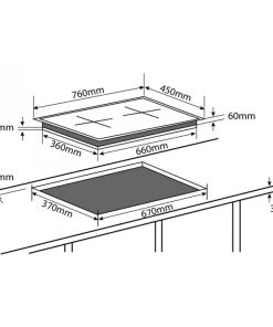 Bếp từ Chefs EH-DIH888V - 5 CHEFS EH-DIH888V