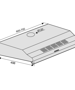MÁY HÚT MÙI LORCA TA-3007M 60cm - 7 MÁY HÚT MÙI LORCA TA-3007M 60cm