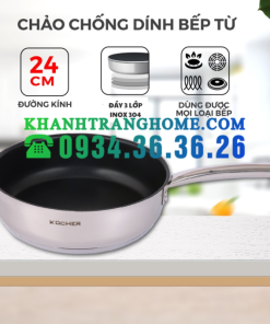 Chảo chống dính Kocher KF-247 - 6 Chảo chống dính Kocher KF-247