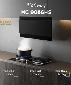 Máy hút khói khử mùi áp tường MC 60GTC - 5 Máy hút khói khử mùi áp tường MC 60GTC