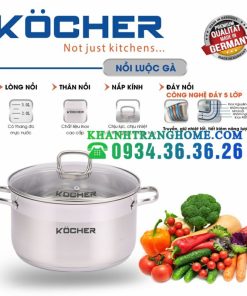 Nồi luộc gà Kocher 24cm - 6 NỒI LUỘC GÀ KOCHER