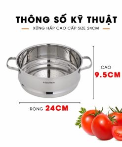 XỬNG HẤP KOCHER - 5 XỬNG HẤP KOCHER