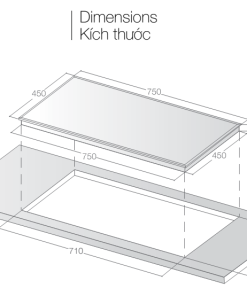 BẾP TỪ BA VÙNG NẤU LORCA LCI-309 PLUS - 6 BẾP TỪ BA VÙNG NẤU LORCA LCI-309 PLUS