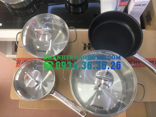 BỘ NỒI 4 MÓN KOCHER LUBECK PRO