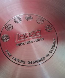 BỘ NỒI ĐUN LORCA TA-5012 TITANIUM - 9 BỘ NỒI ĐUN LORCA TA-5012 TITANIUM