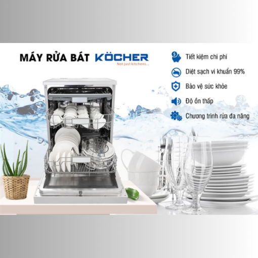 MÁY RỬA BÁT KOCHER KDEU 8835SE