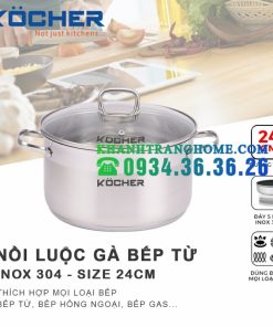 Nồi luộc gà Kocher 24cm - 7 NỒI LUỘC GÀ KOCHER