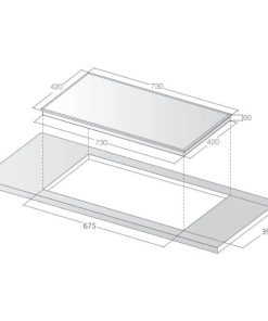 BẾP TỪ ĐÔI LORCA LCI-886 PLUS - 6 BẾP TỪ ĐÔI LORCA LCI-886 PLUS