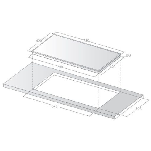 BẾP TỪ ĐÔI LORCA LCI-886 PLUS