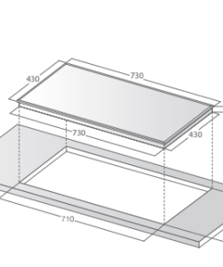 BẾP TỪ ĐÔI LORCA LCI-890 PLUS