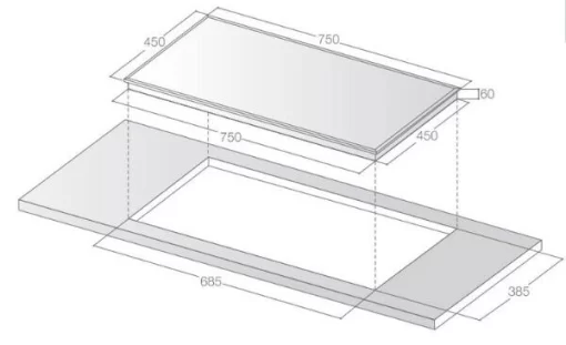 BẾP TỪ ĐÔI LORCA LCI-899 PRO