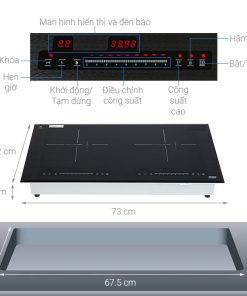 BẾP TỪ LORCA TA-1008 VN - 8 BẾP TỪ LORCA TA-1008 VN