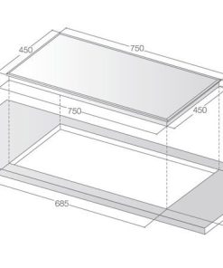 BẾP TỪ ĐÔI LORCA LCI-809 PRO
