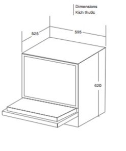 MÁY RỬA BÁT LORCA TA-916DWB - 7 máy rửa bát lorca TA-916DWB