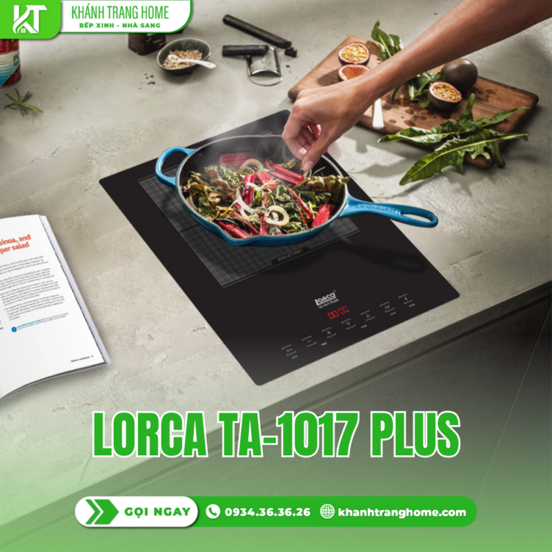 BẾP TỪ ĐƠN LORCA TA-1017 PLUS - 12 BẾP TỪ ĐƠN LORCA TA-1017 PLUS