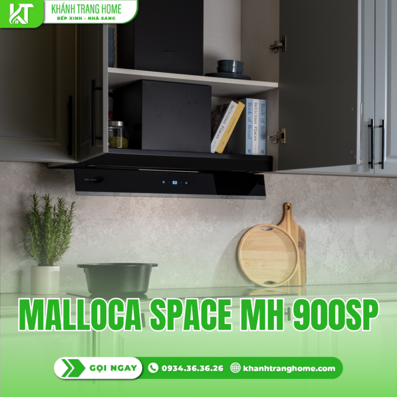 Máy hút khói khử mùi âm tủ Malloca Space MH 900SP - 16 Máy hút mùi Malloca Space MH 900SP