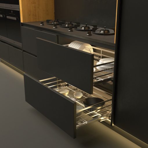 RỔ BÁT ĐĨA CAPPELLA INOX 304 800MM HAFELE 549.08.013 - 10