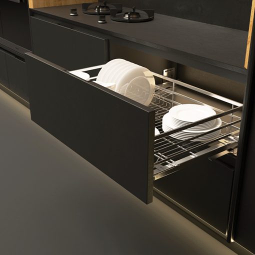 RỔ BÁT ĐĨA CAPPELLA INOX 304 800MM HAFELE 549.08.013 - 8