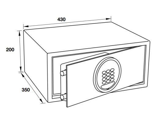 KÉT SẮT HAFELE SB-600 836.29.500