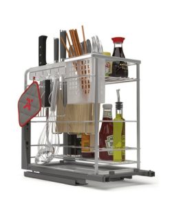 Bộ Đựng Chai Lọ Dao Thớt Sonata 400mm Hafele 549.20.020