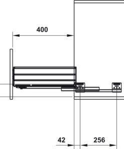 RỔ BÁT ĐĨA CAPPELLA INOX 304 800MM HAFELE 549.08.013 - 12 RỔ BÁT ĐĨA CAPPELLA INOX 304 800MM HAFELE 549.08.013