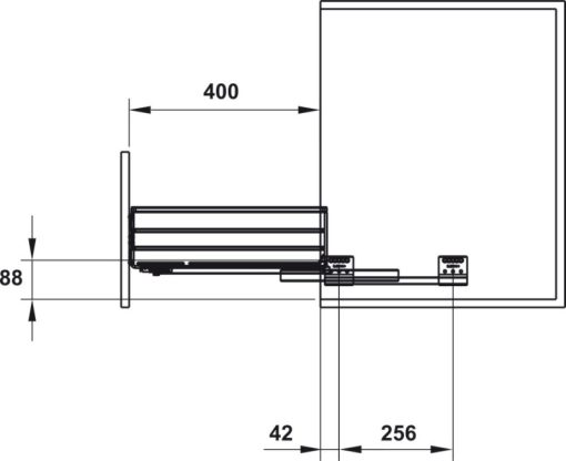 RỔ BÁT ĐĨA CAPPELLA INOX 304 800MM HAFELE 549.08.013