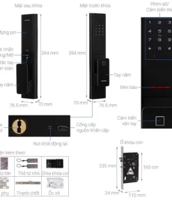 KHOÁ ĐIỆN TỬ HAFELE PP8100 912.20.286 - 13