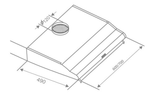 Máy hút mùi cổ điển Canzy CZ C507B - 5
